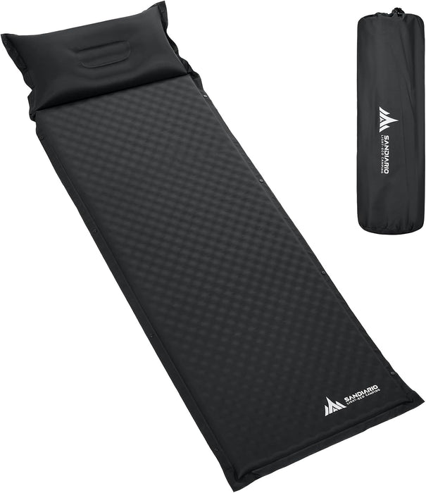 Sandiario ColchÃ³n Autoinflable Acampar Con Almohada