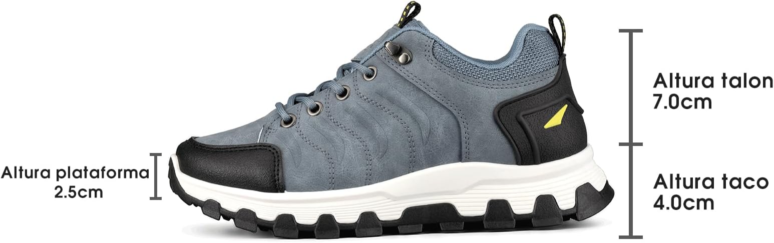 Tenis Outdoor Weide | Zapatillas para Senderismo y Caminata | Antideslizantes | Talla 23.5 | Grado B ✨