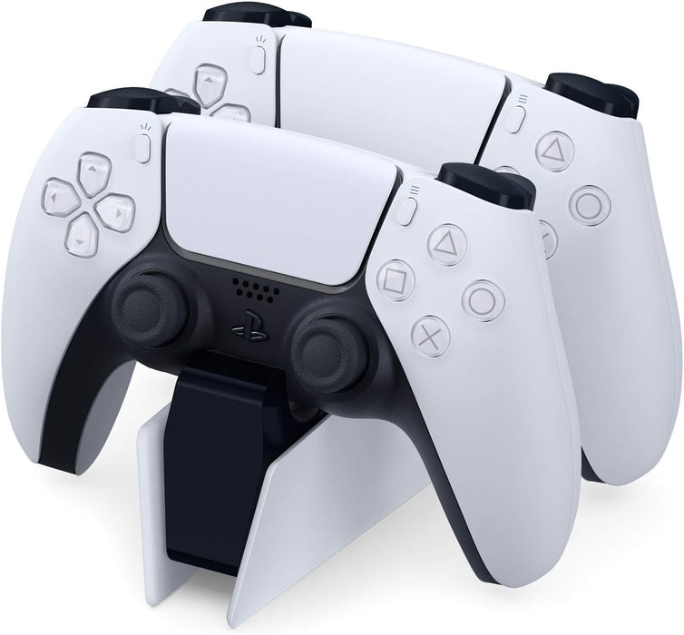 estación recarga playstation 5 para 2 dualsense + adaptador Grado B