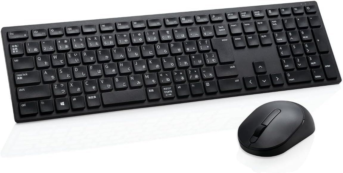 kit teclado y mouse inalámbricos km5221w español 2.4ghz mouse negro teclado GRADO A