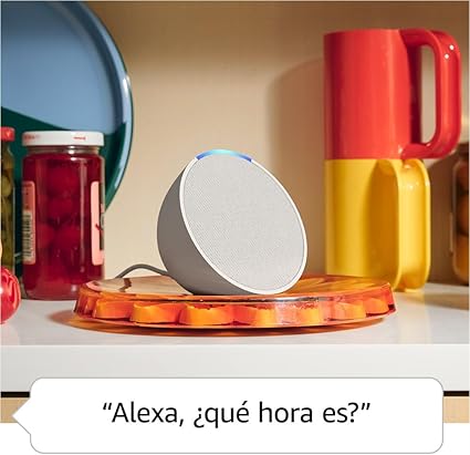 ALEXA C2H4R9 ECHO POP COLOR VERDE AZULADO CON ASISTENTE GRADO A