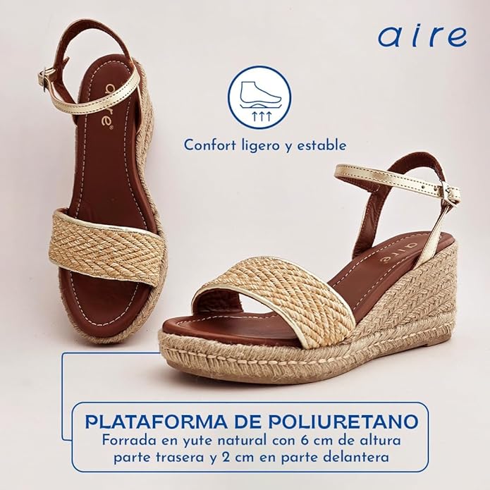 ZAPATOS MUJER - SANDALIAS PLAYA MUJER - ROPA MUJER | SANDALIAS PLATAFORMA MUJER - CALZADO MUJER USO DIARIO | SANDALIAS DE TACON MUJER TALLA 26.5 GRADO B