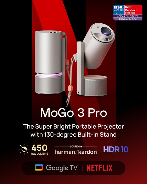 XGIMI MOGO 3 PRO - PROYECTOR PORTÁTIL, SOPORT GRADO B