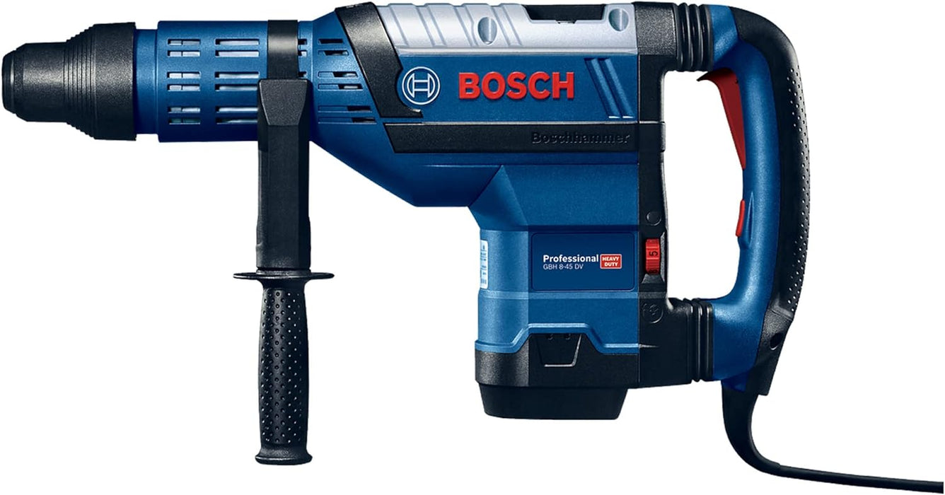 MARTILLO PERFORADOR BOSCH GBH 8-45 DV 1500W 127V CON MALETÍN AZUL GRADO B