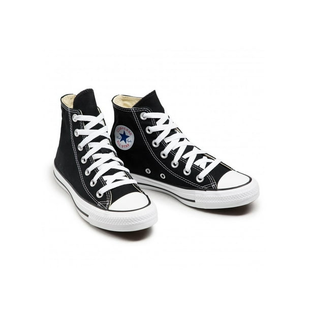 Tenis Converse Chuck Taylor Bota De Lona Negro Unisex M9160c Talla 22
