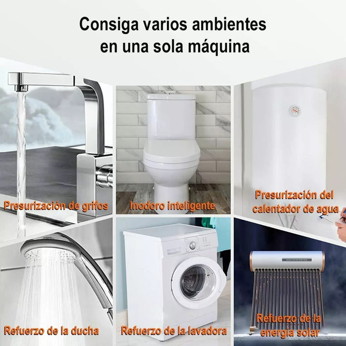 PRESURIZADORA BOMBA DE AGUA,AUTOMATICA+MANUAL,35L/MIN 1/6 HP