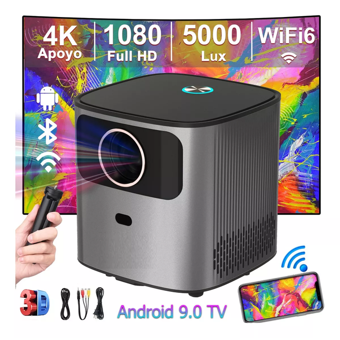 PROYECTORES PORTATIL PROFESIONAL ANDROID WIFI BLUETOOTH 4K 2 GRADO A