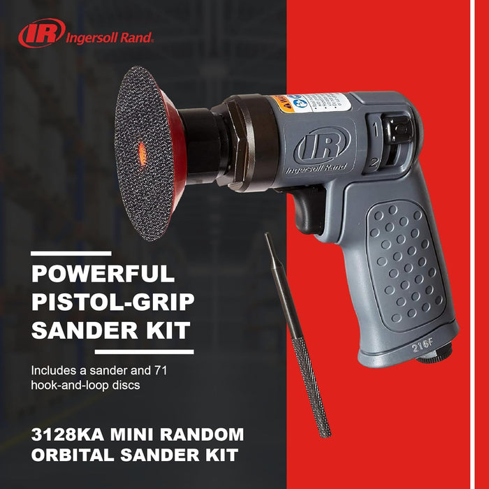 KIT MINI LIJADORA ORBITAL TIPO PISTOLA 3  INGERSOLL RAND Grado B