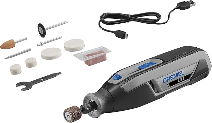 Minitorno Dremel Multiuso Lite Batería Mas 10 Accesorios GRADO B