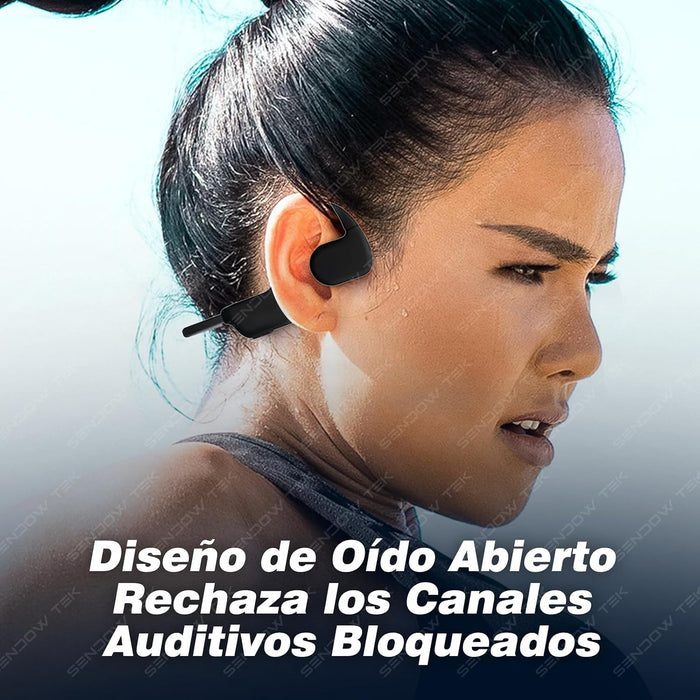 📈 Audífonos Deportivos Xundd B010 (Negro) | Conducción Ósea Profesional (Grado A) 💎🚀