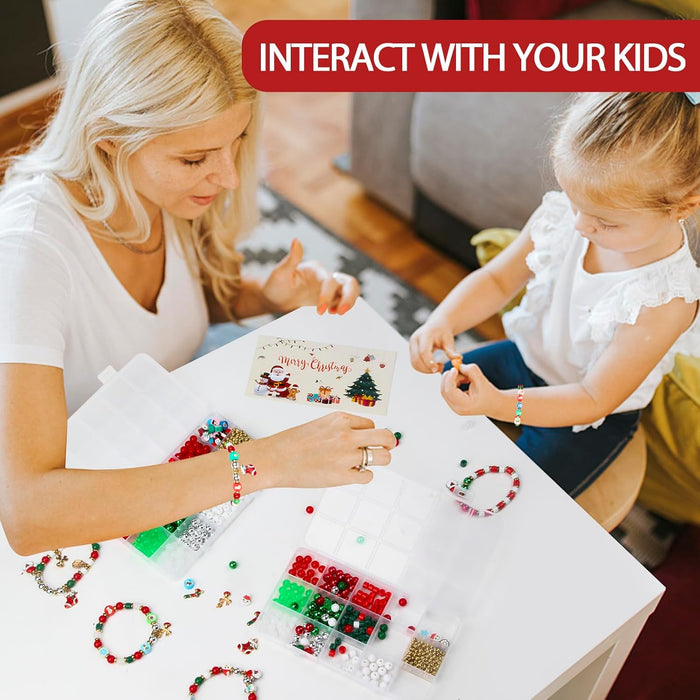 pulsera de bricolaje regalo de navidad para niños