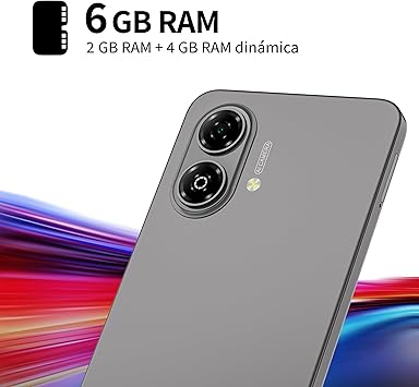 Zte Smartphone Blade A35e 6.52 64 Gb Gris Gris