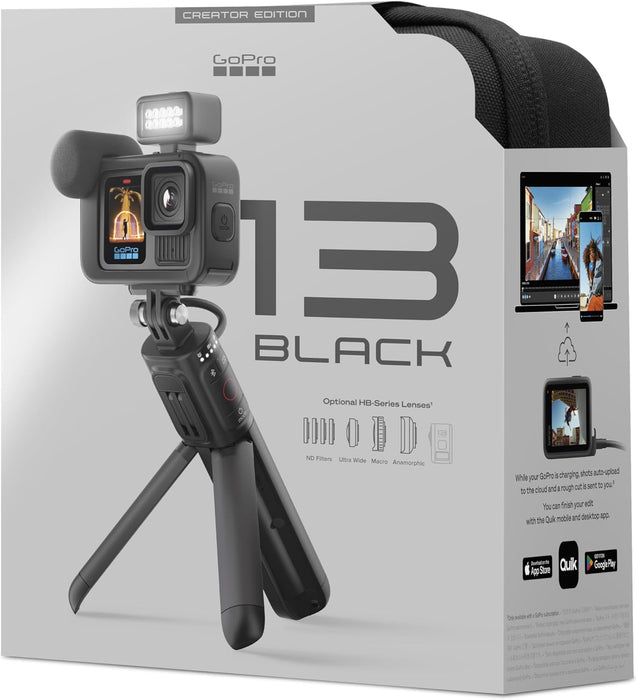 Cámara Gopro Hero 13 Creator Edition Chdfb131th Negra GRADO B