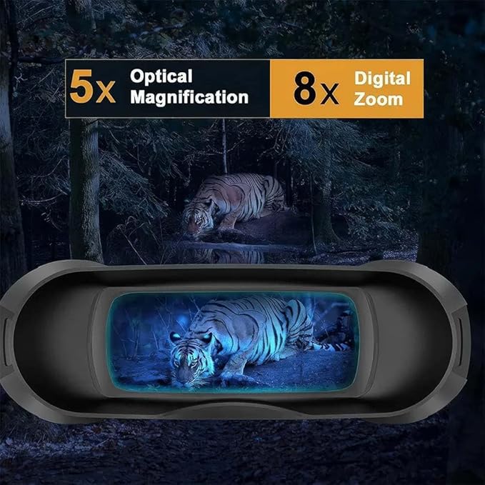 Hd - Prismaticos De Vision Nocturna Con Tarjeta Tf Grado A