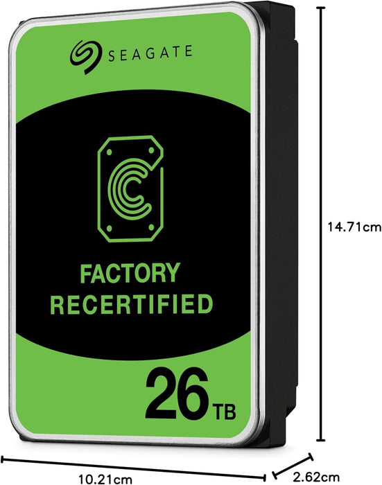 INTERNO SEAGATE DISCO DURO EMPRESARIAL ST26000NM000C 26TB PLATEADO GRADO B