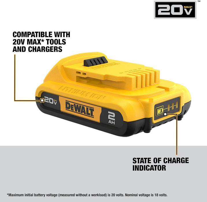 KIT TALADRO Y ROTOMARTILLO 1 2 IN   LLAVE IMPACTO 20V DEWALT  GRADO A