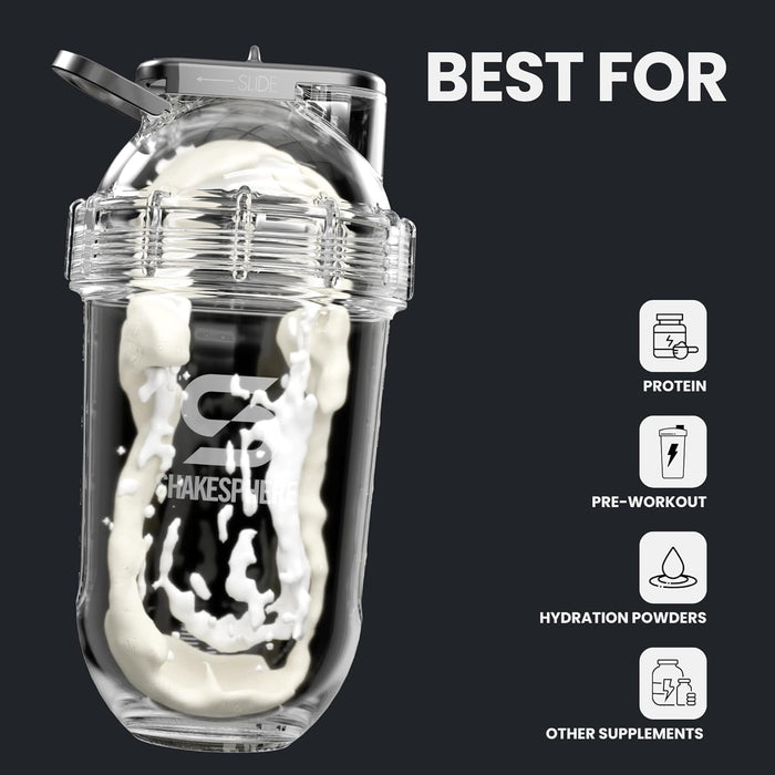 Botella Shaker Shakesphere Cooler Doble Pared 575ml Grado B