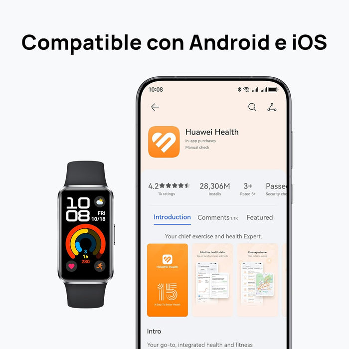 Smartwatch Huawei Band 10 Caja De Aluminio 2