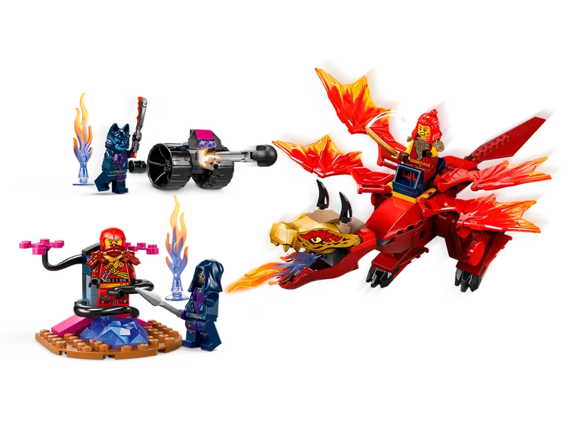 LEGO NINJAGO Batalla del Dragón Fuente de Kai Grado B