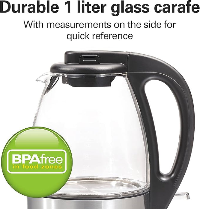 Jarra Elacctrica Hamilton Beach 40930 Transparente 120v 1l GRADO B