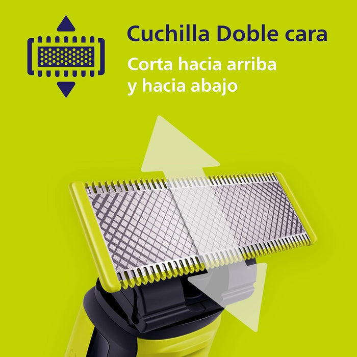 3pcs Repuesto Cuchilla Rasuradora Para Philips One Blade Qp GRADO B