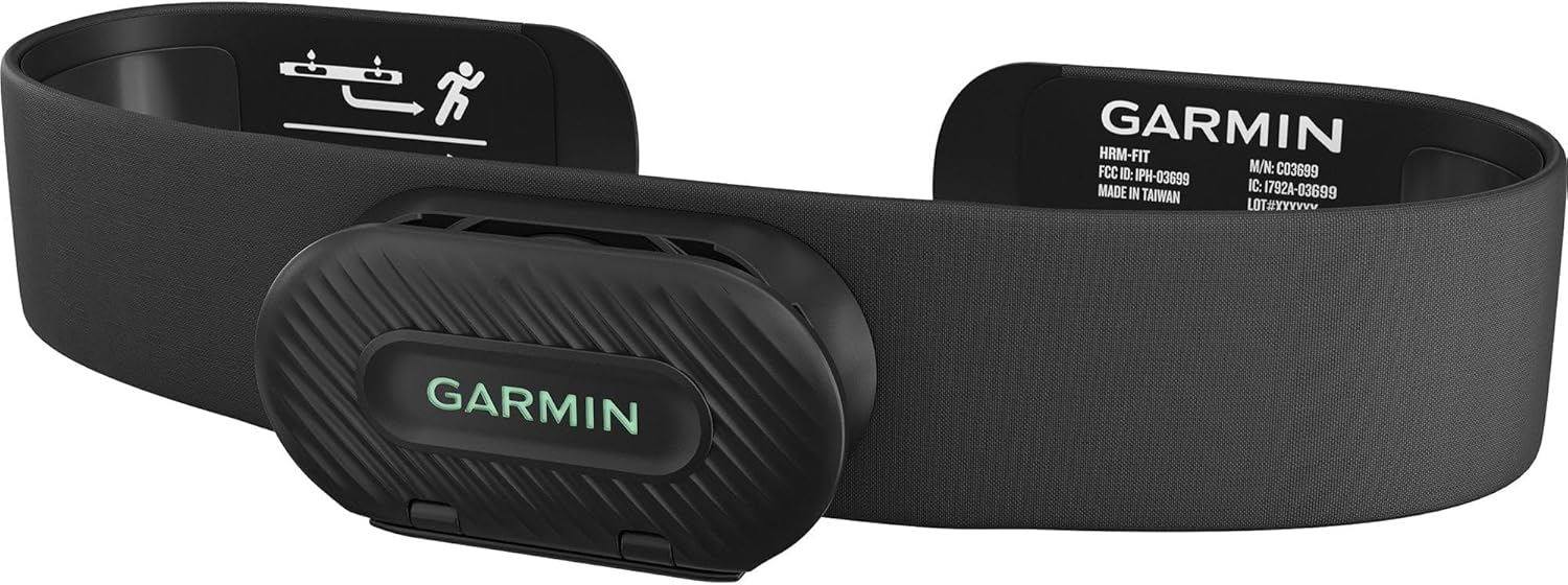 Garmin Hrm Fit Monitor De Frecuencia Cardi­aca Para Mujeres Color Negro