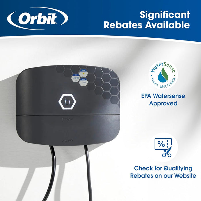 Orbit 57995 Bhyve XR 16Zone driver inteligente de rociadores para interiores y exteriores GRADO B