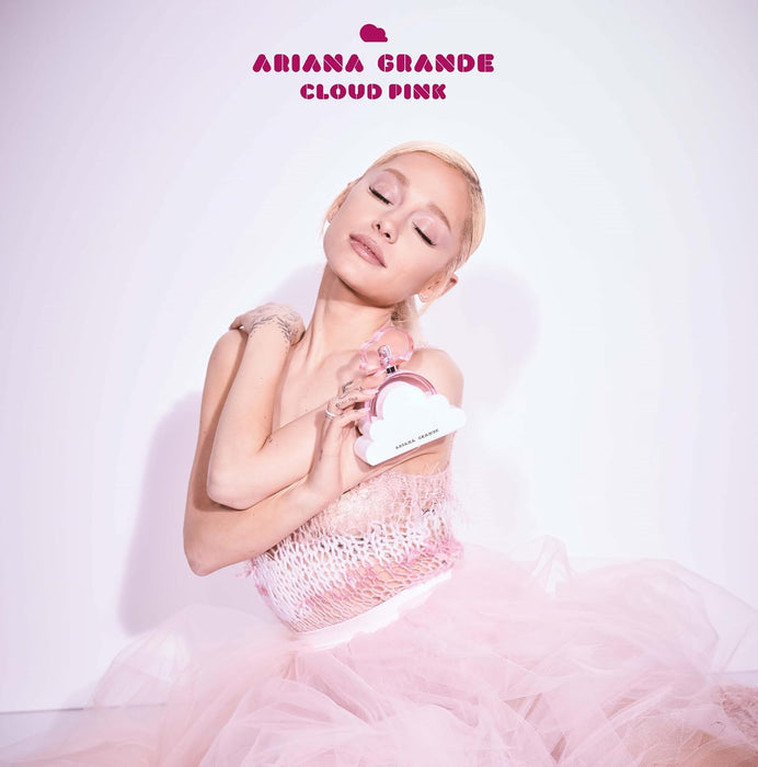 ARIANA GRANDE CLOUD PINK EAU DE PARFUM – LONG LASTING FRAGRANCE WITH DRAGON FRUIT, VANILLA ORCHID, AND AMBER WOODS – GOURMAND MUSK WOMEN’S PERFUME – 3.4 FL OZ GRADO B