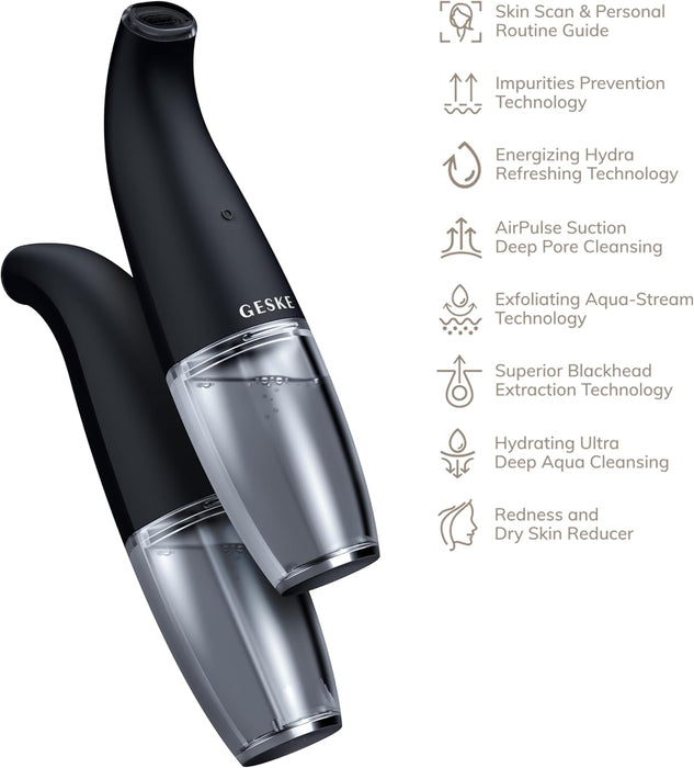 GESKE SMARTAPPGUIDED™ AQUA-STREAM LIMPIADOR FACIAL | 8 IN 1 | GRADO B