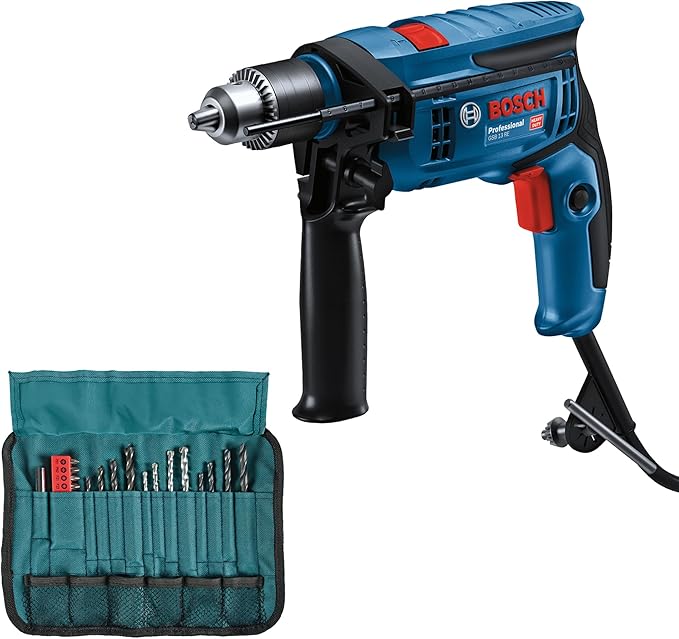 Rotomartillo Gsb 13 Re 750w 5 Brocas Y Maletín Bosch GRADO B