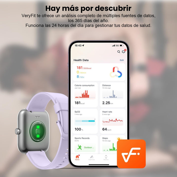 RELOJ INTELIGENTE SMARTWATCH LLAMADAS BLUETOOTH PARA ALEXA GRADO B