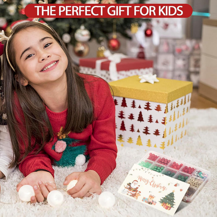 pulsera de bricolaje regalo de navidad para niños