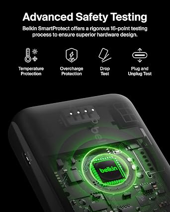 BATERÍ­A EXTERNA BPD006BTBK INALÁMBRICA Y MAGNETICA 5000 MAH BELKIN GRADO A
