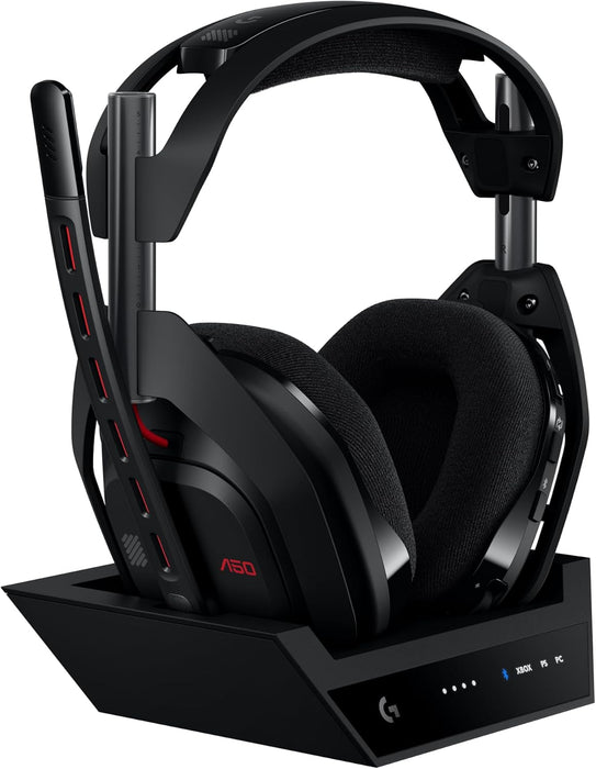 Auriculares Y Estacion Base Astro A50 5ta Gen Logitech G Negro GRADO B