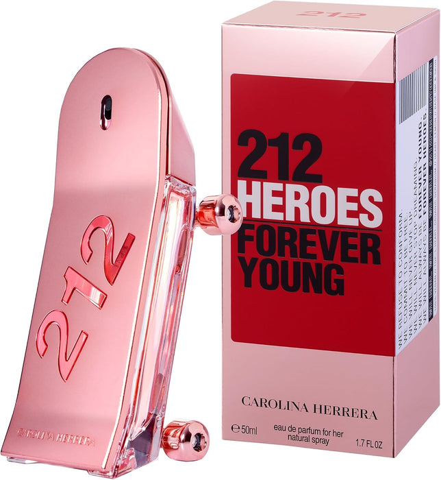 CAROLINA HERRERA 212 HEROES FOREVER YOUNG EDP SPRAY WOMEN 2.7 OZ GRADO B