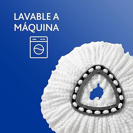 Vileda Easy Wring - Trapeador Microfibra + 1 Fabuloso 1.7l GRADO A