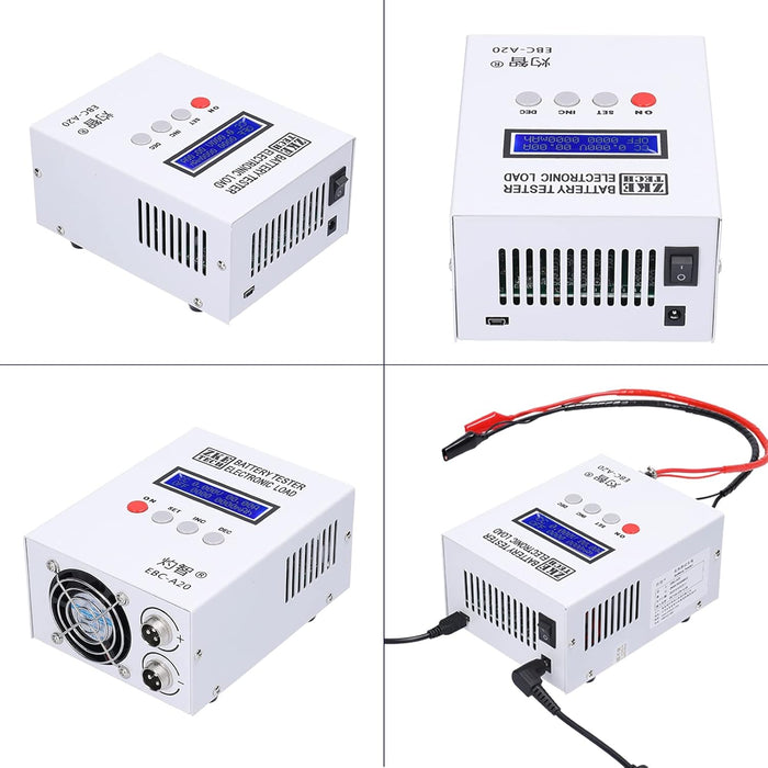 PROBADOR DE BATERÍAS A20, 30 V, 20 A, 85 W, LITIO Y PLOMO GRADO B