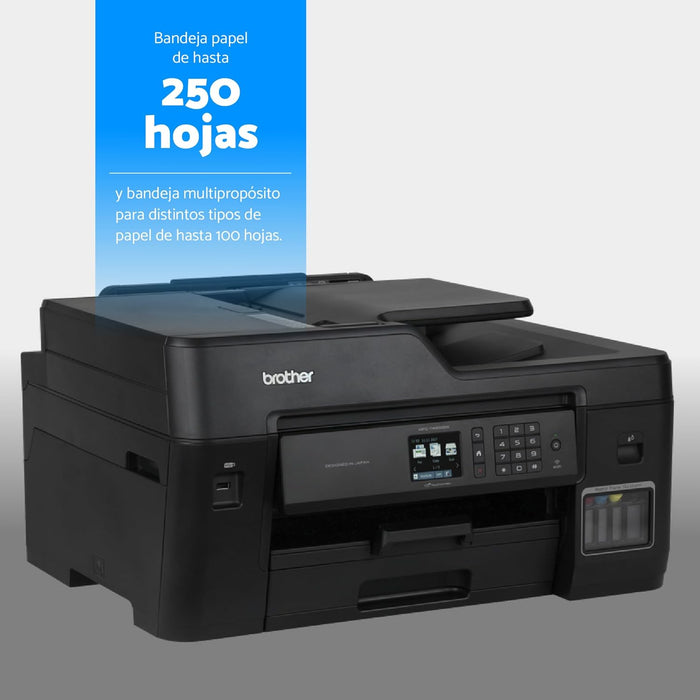 BROTHER MFC-T4500DW – MULTIFUNCIONAL 3 EN 1 – TAMAÑO DOBLE CARTA – GRADO B (SCANNER ATORADO – ENCIENDE – PARA REPARACIÓN)
