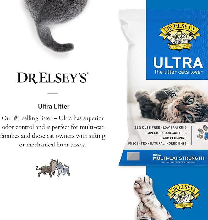 DR. ELSEY'S PRECIOUS CAT ULTRA - ARENA PARA GATOS, BOLSA DE 18 LIBRAS GRADO B