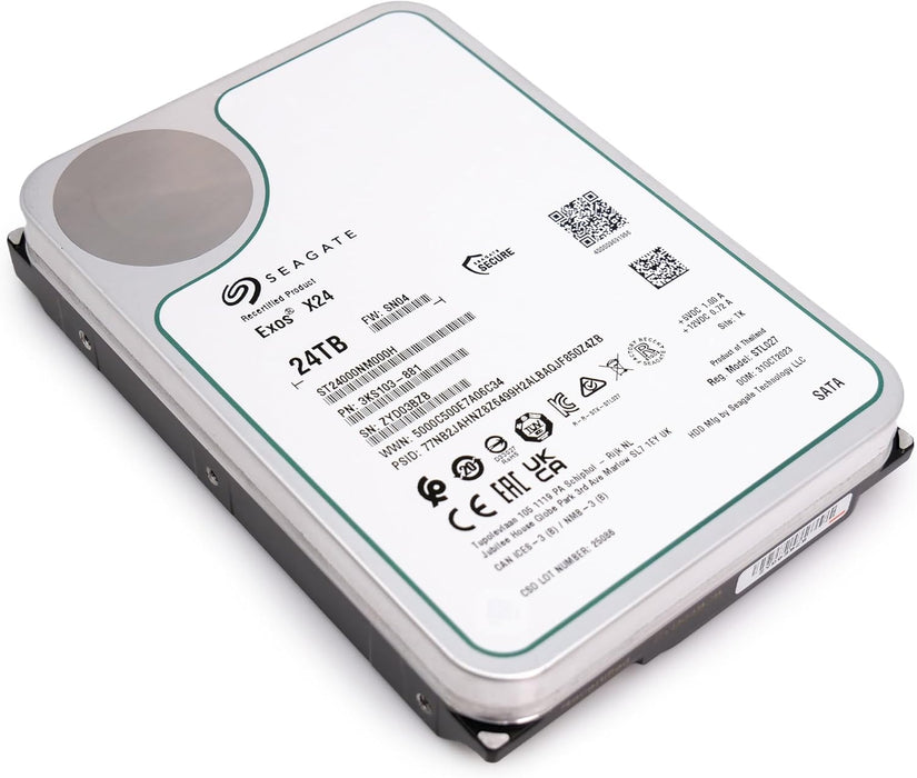 INTERNO SEAGATE DISCO DURO EMPRESARIAL ST24000NM000C 24TB PLATEADO GRADO B