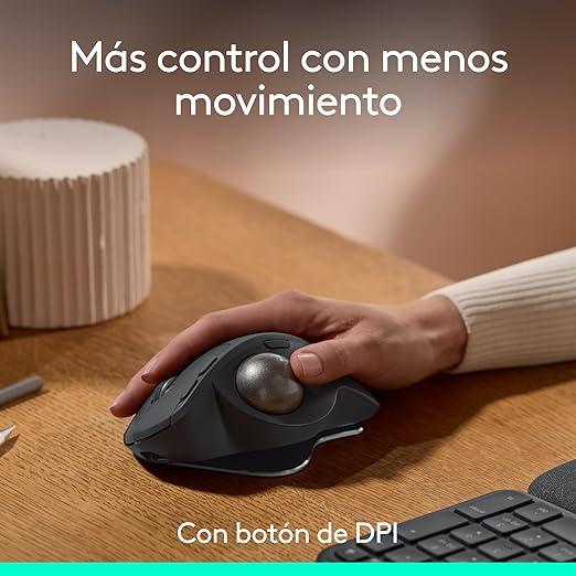 MOUSE LOGITECH MX ERGO S TRACKBALL GRAPHITE GRADO A