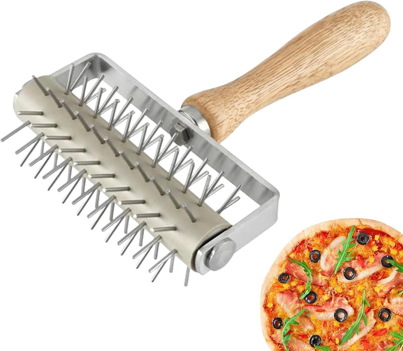 Para Rodillo Docker Para Masa De Pizza, Perforador