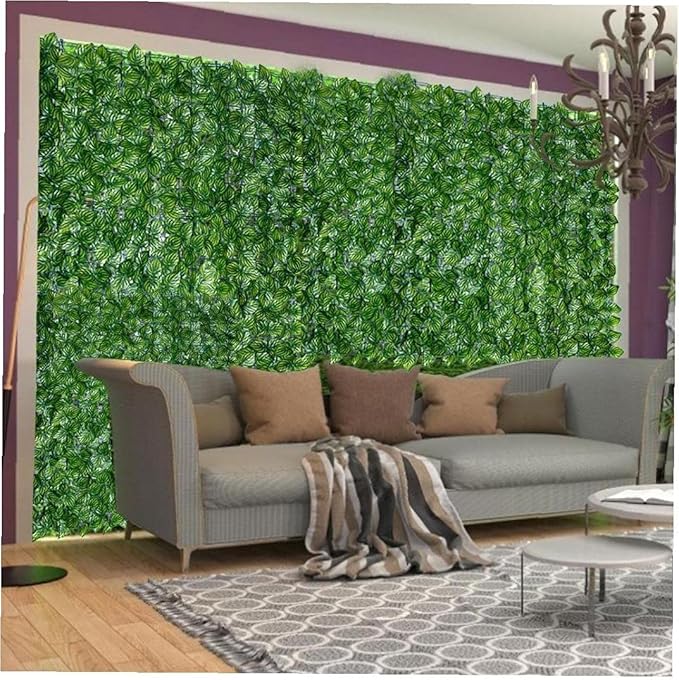 FOLLAJE ROLLO CERCA PLANTA ARTIFICIAL JARDÍN VERTICAL 1M*4M GRADO A 2