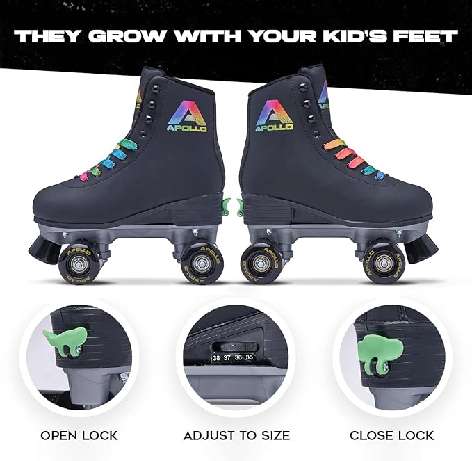 APOLLO - Patines de ruedas para mujer, patine Grado B TALLA S 12-2