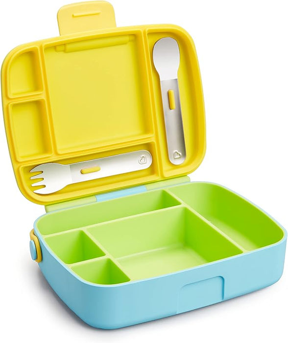 LONCHERA MUNCHKIN BENTO VERDE PARA NIÑOS PEQUEÑOS - GRADO A