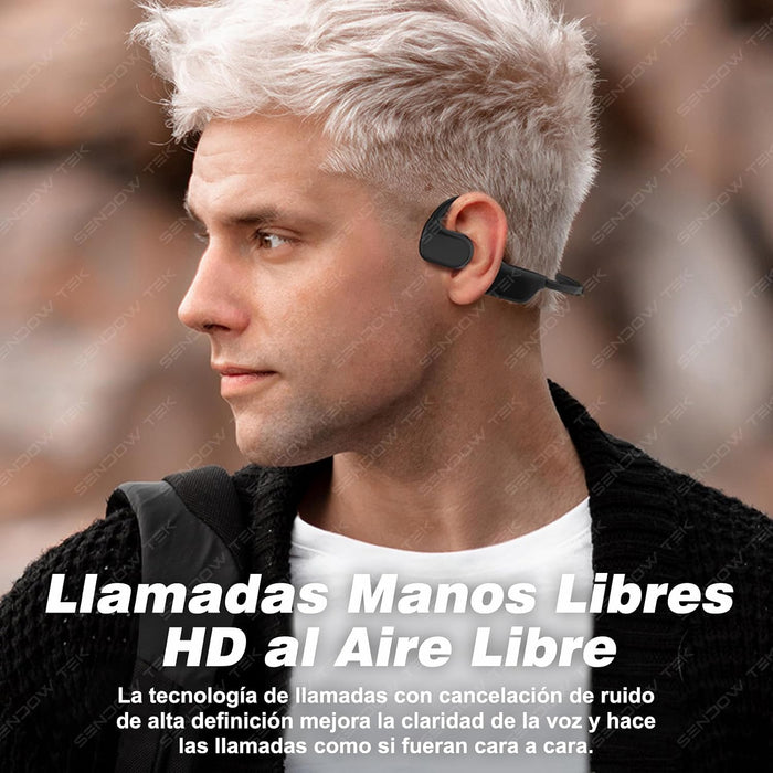 📈 Audífonos Deportivos Xundd B010 (Negro) | Conducción Ósea Profesional (Grado A) 💎🚀