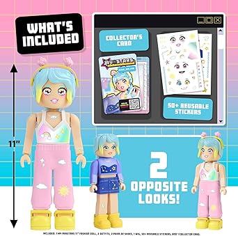 MY AVASTARS FASHION DOLL 2 ATUENDOS Y MÁS DE 100 FORMAS DE PERSONALIZAR GRADO A