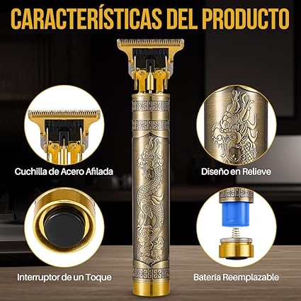 MAQUINA RASURADORA DE CORTAR CABELLO GRADO B