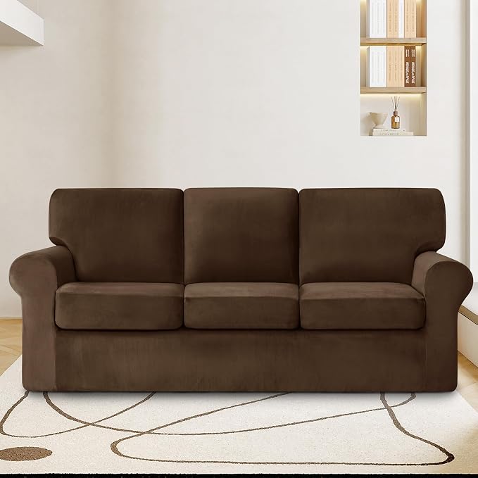 Funda Elástica Easy-Going de 8 Piezas para Sofá Reclinable (Poliéster / Jacquard) |  GRADO A