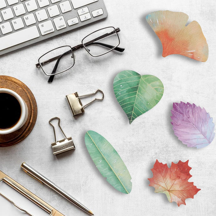 Bloc De Notas Sticky Notes Con Forma De Hoja Simulada GRADO A